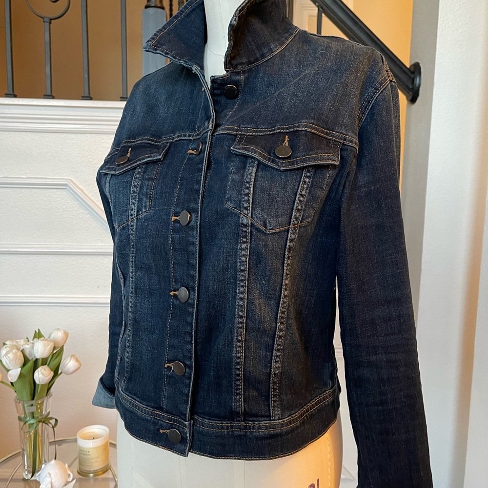 Taylor Swift Reputation Tour dark blue denim Jacket size small Swifty merch - Picture 10 of 10